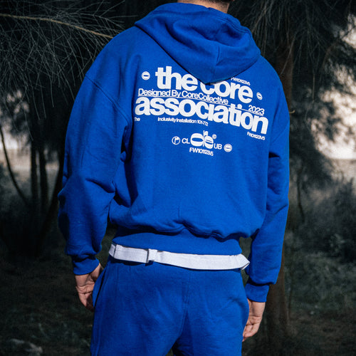 Blue Core Association Zip-Up