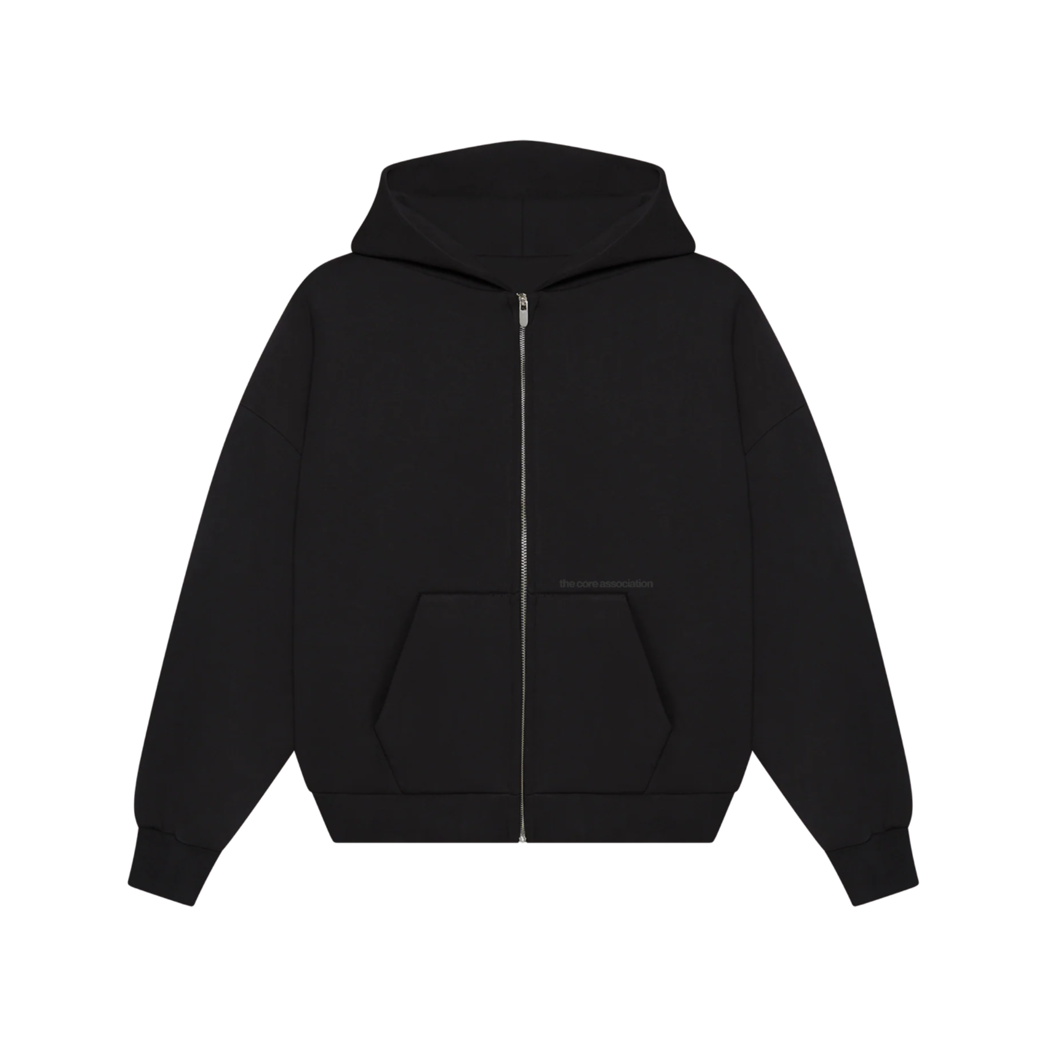 The Perfect Zip-Up V1 - Pitch Black