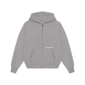 The Perfect Zip-Up V1 - Heather Gray