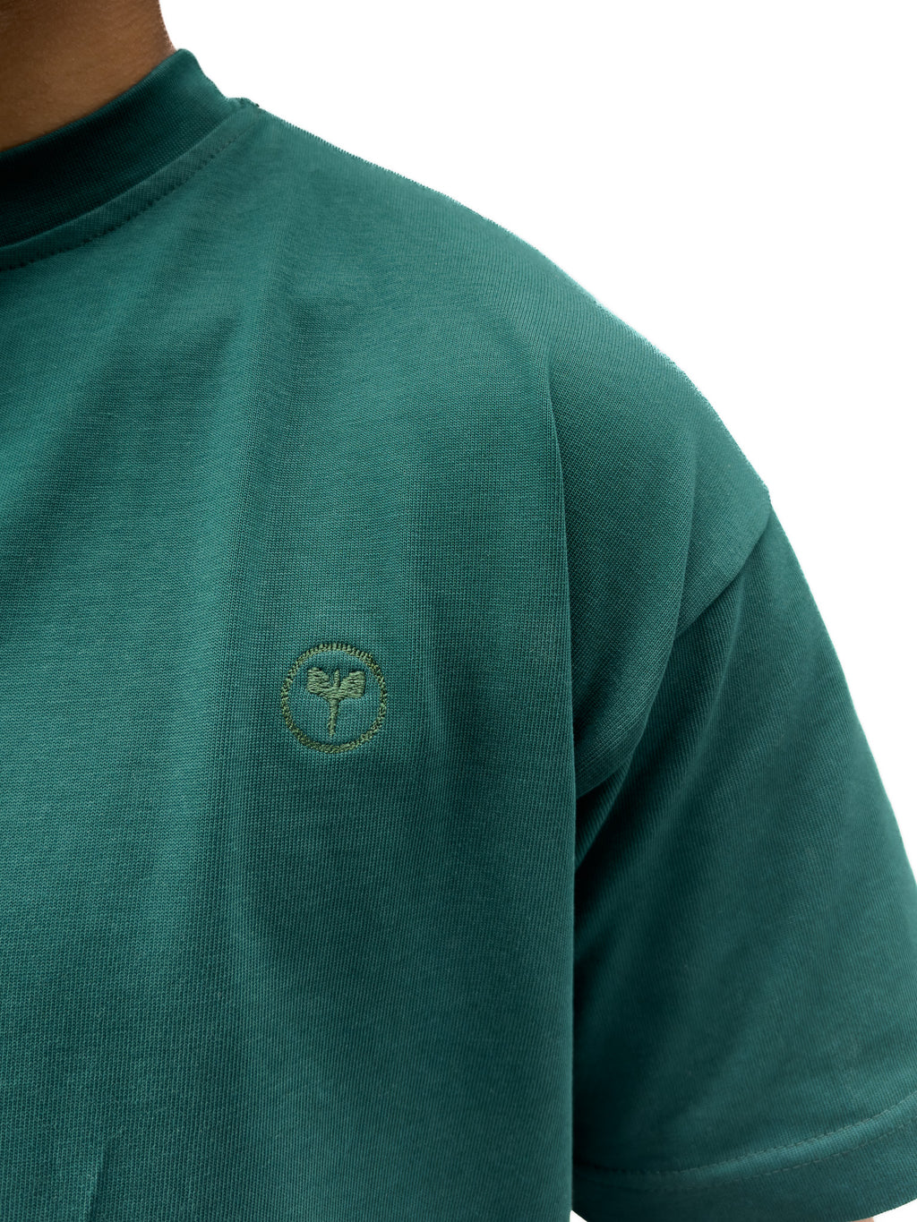 The Core Essence Solid Tee - Deep Green
