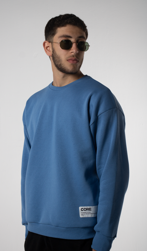 Retrofied Crewneck - Cobalt Blue